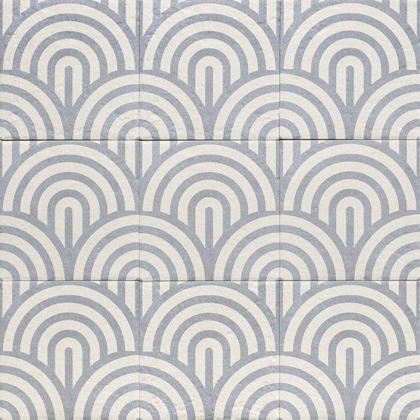 Decor Blue Three Matt 20x20